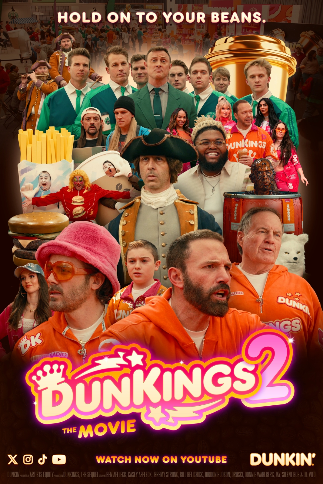 The DunKings™ Return to the Big Game: Dunkin'® and Ben